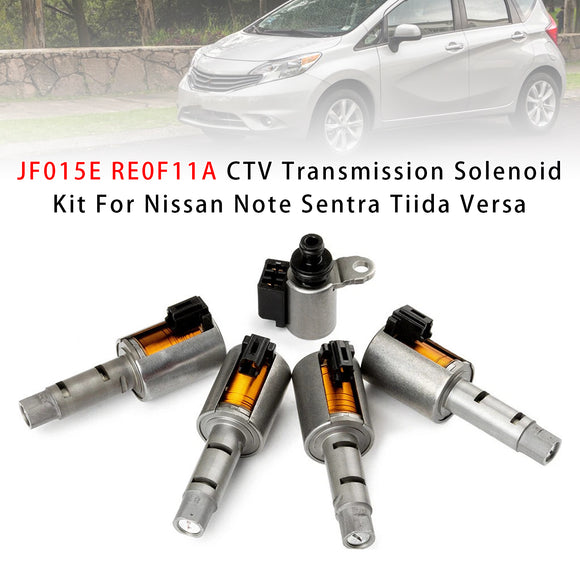 Nissan Note Sentra Tiida Versa JF015E RE0F11A CTV Transmission Solenoid Kit Generic