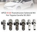 Toyota Corolla SE 2021 6PCS K120 Transmission Solenoid Kit  Generic-2