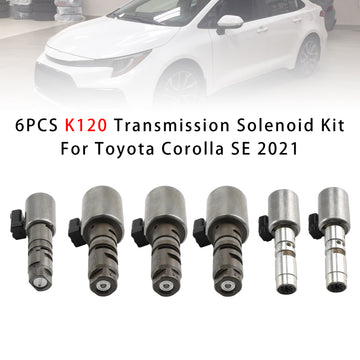 Toyota Corolla SE 2021 6PCS K120 Transmission Solenoid Kit  Generic - 0