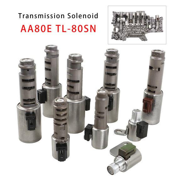 Toyota IS LS460/LS460L GS460 AA80E TL-80SN Transmission Solenoids Kit Generic