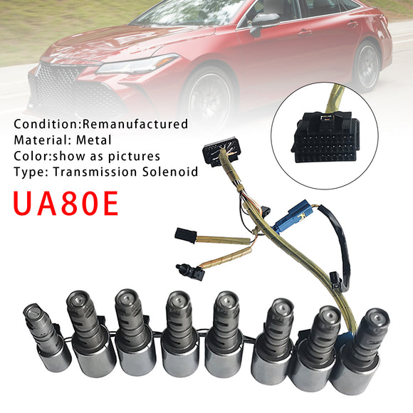 Toyota 9PCS UA80E Auto Transmission Solenoids Generic