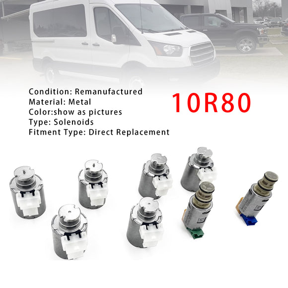 Ford F150 8PCS 10R80 Automatic Transmission Solenoid Kit Generic