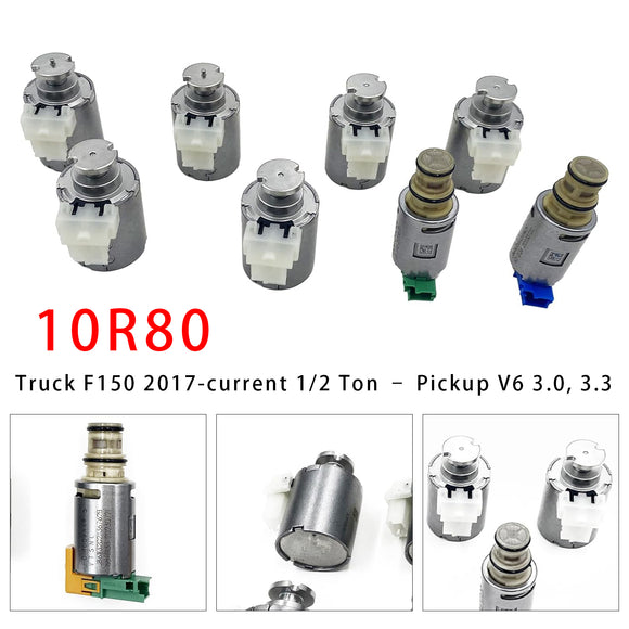 Ford F150 8PCS 10R80 Automatic Transmission Solenoid Kit Generic