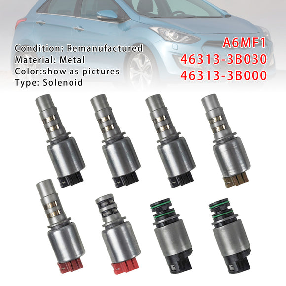 Hyundai Kia 8PCS Transmission Solenoid A6MF1 46313-3B030 46313-3B000 Generic