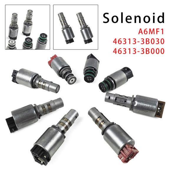 Hyundai Kia 8PCS Transmission Solenoid A6MF1 46313-3B030 46313-3B000 Generic