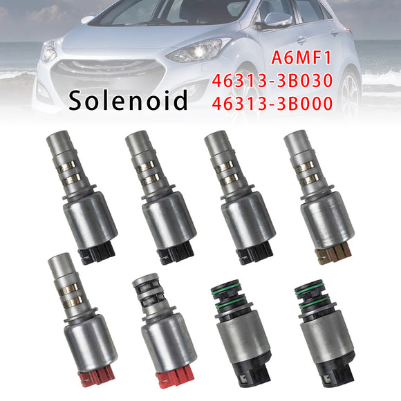 Hyundai Kia 8PCS Transmission Solenoid A6MF1 46313-3B030 46313-3B000 Generic