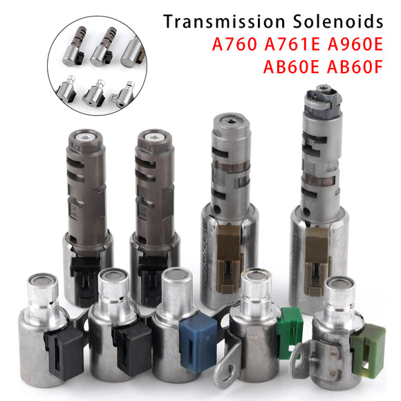 9X Transmission Shift Solenoids For Toyota Tundra A760 A761E A960E AB60E AB60F GS300