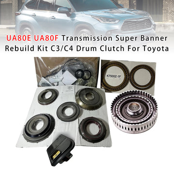 UA80E UA80F Transmission Super Banner Rebuild Kit C3/C4 Drum Clutch For Toyota - 0