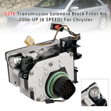 2007-2014 DODGE AVENGER RT 6 SP FWD V6 2.7L 3.5L 3.6L A604-X Transmission Solenoid Block 62TE Generic - 0