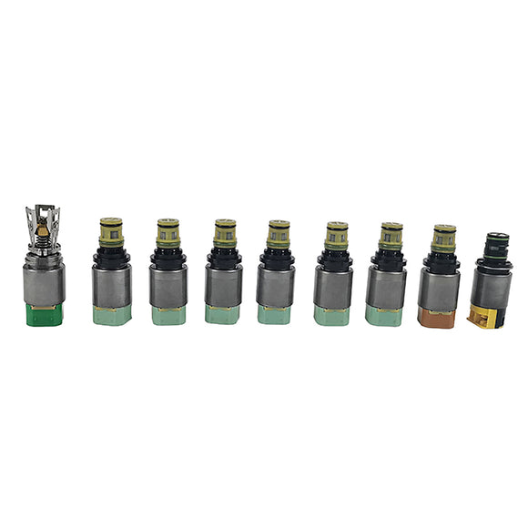 9PCS 8HP51 GA8X51CZ 8X51 8L51 8-Speed Transmission Solenoid Kit For BMW