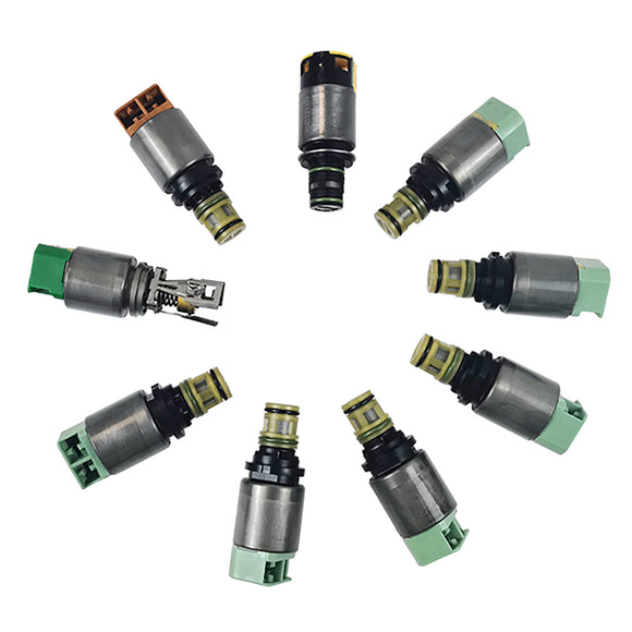 9PCS 8HP51 GA8X51CZ 8X51 8L51 8-Speed Transmission Solenoid Kit For BMW