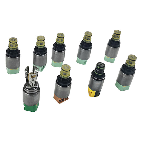 9PCS 8HP51 GA8X51CZ 8X51 8L51 8-Speed Transmission Solenoid Kit For BMW