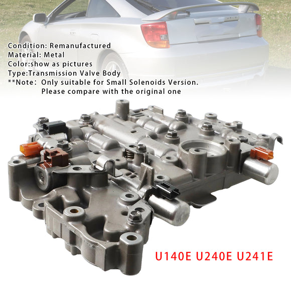 U140E U240E U241E Transmission Valve Body For Toyota Camry 2002-2004 Small Solenoids