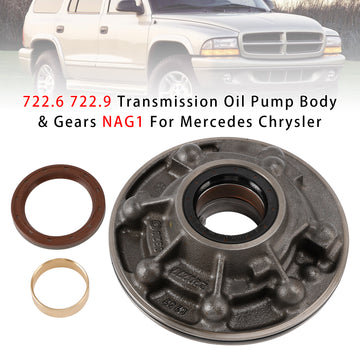 2004+ MERCEDES 722.9 7 speed Transmission Oil Pump Body & Gears NAG1 W5A580 Generic - 0