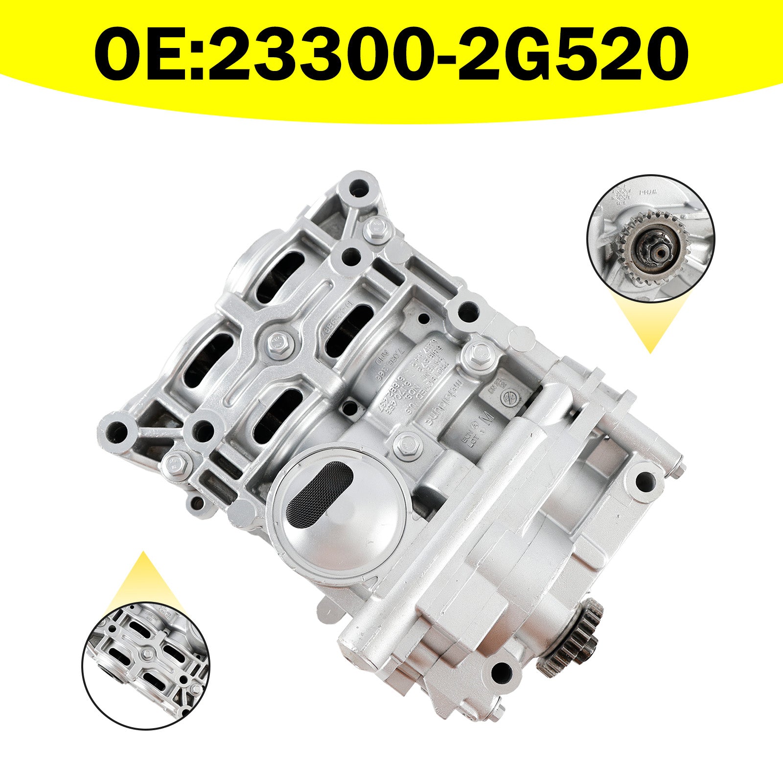 2012-2015 Kia Optima Sorento 2.4L Shaft Balance Assembly Oil Pump 233002G520 Generic