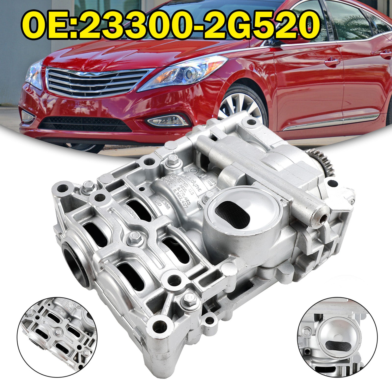 2012-2015 Kia Optima Sorento 2.4L Shaft Balance Assembly Oil Pump 233002G520 Generic