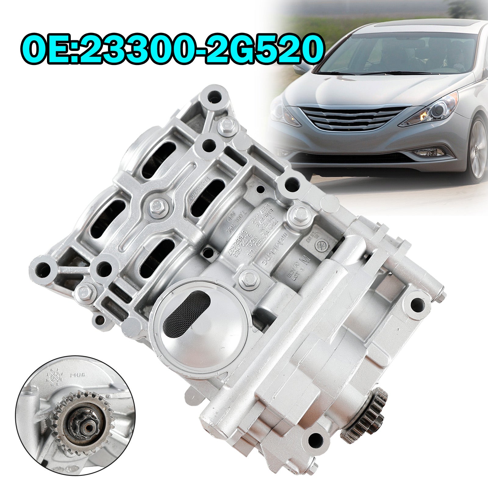 2012-2015 Kia Optima Sorento 2.4L Shaft Balance Assembly Oil Pump 233002G520 Generic