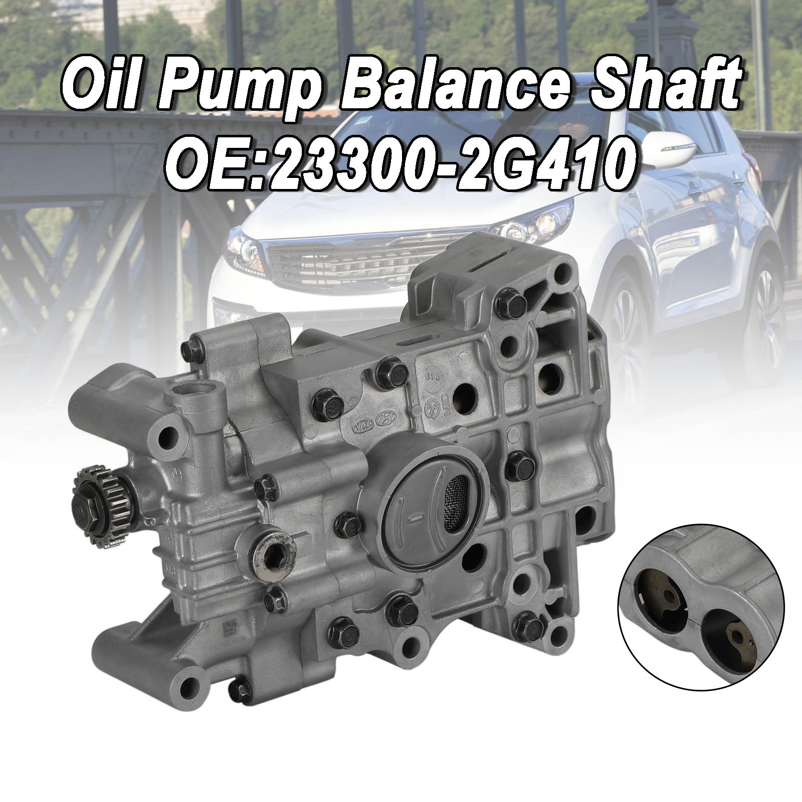 2016-2018 Kia Sportage 2.4L Oil Pump Balance Shaft 23300-2G410 20teeth Generic - 0