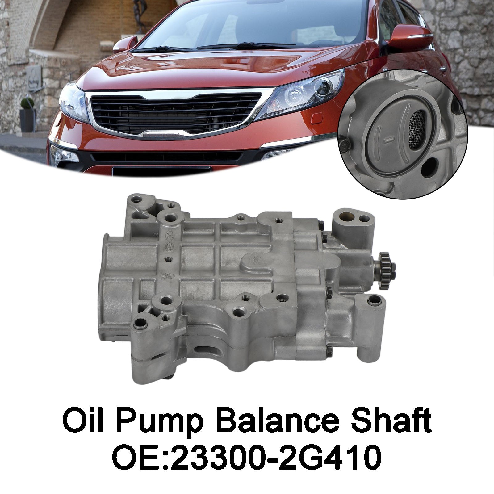 2011-2015 Kia Optima 2.0L Oil Pump Balance Shaft 23300-2G410 20teeth Generic