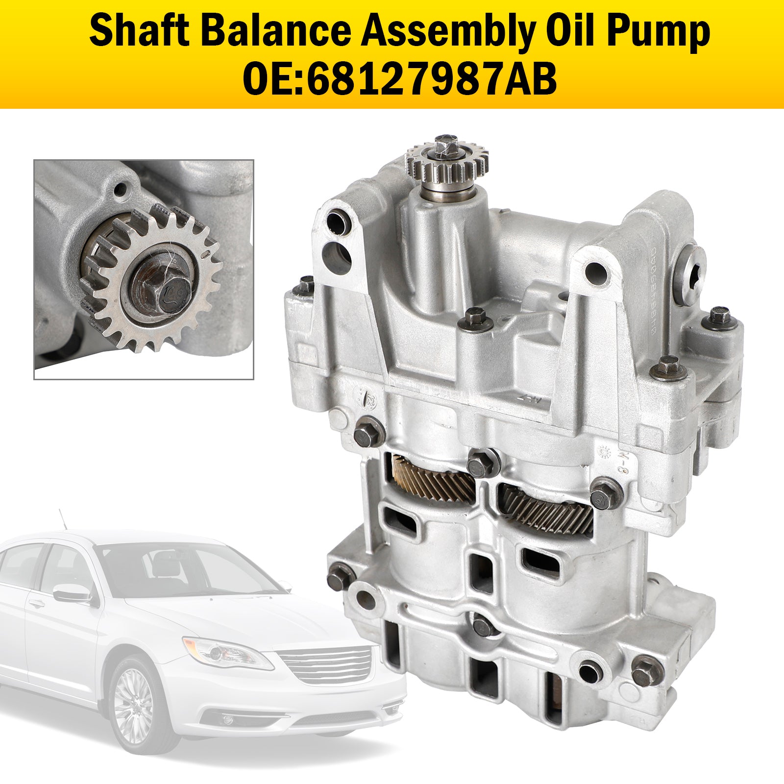 2007-2016 Dodge Status 2.4L Shaft Balance Assembly Oil Pump 68127987AB Generic