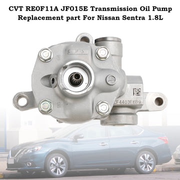 2012-2015 Nissan QASHQAI L4 1.6L CVT RE0F11A JF015E Transmission Oil Pump Replacement part Generic - 0