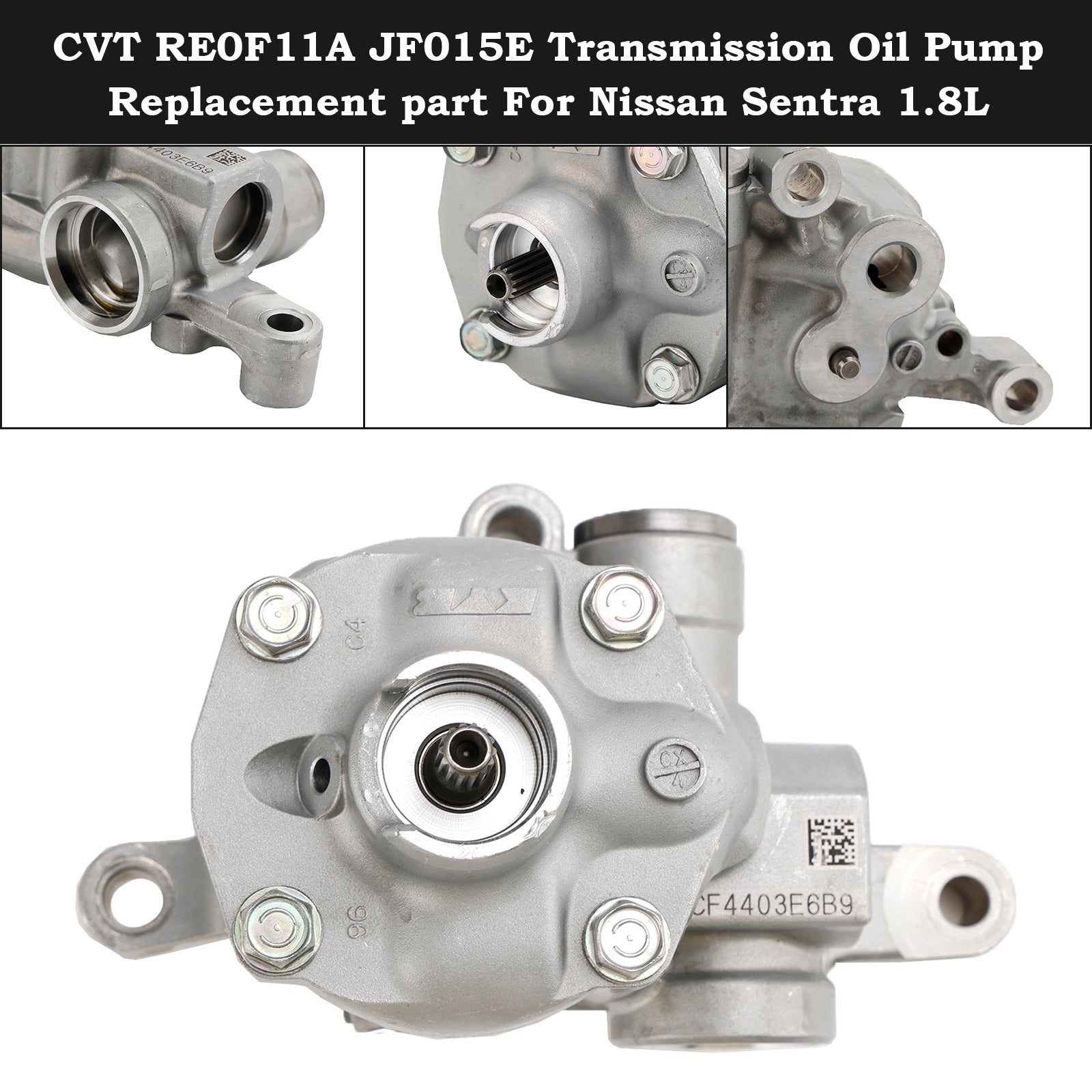 2010-2015 SUZUKI ALTO L3 0.7L CVT RE0F11A JF015E Transmission Oil Pump Replacement part Generic