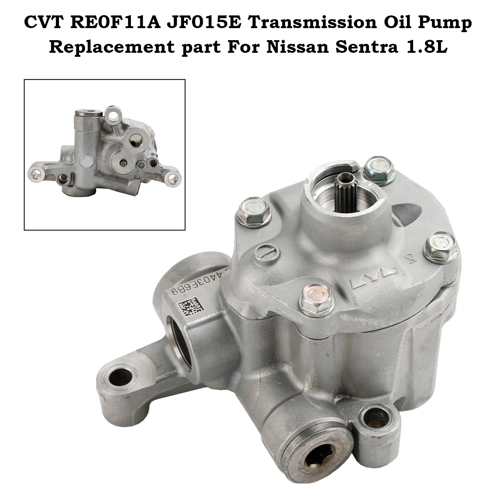 2010-2015 SUZUKI ALTO L3 0.7L CVT RE0F11A JF015E Transmission Oil Pump Replacement part Generic
