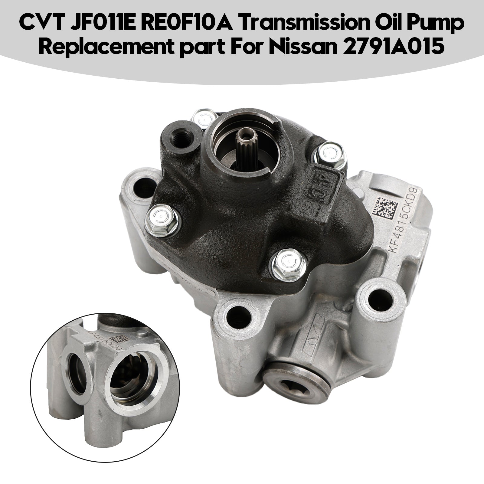 2006-2017 Jeep Patriot CVT JF011E RE0F10A Transmission Oil Pump Replacement part 2791A015 Generic