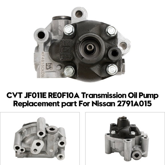 2007-2012 Dodge Caliber CVT JF011E RE0F10A Transmission Oil Pump Replacement part 2791A015 Generic
