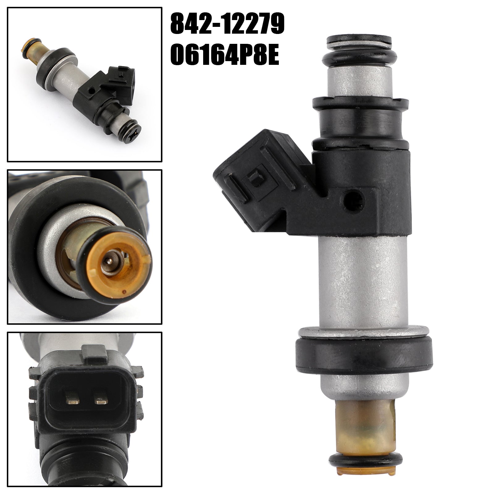 Supercarpart 02-04 Honda Odyssey Pilot MDX 3.5L Acura CL TL 3.2L V6  Fuel Injectors Generic