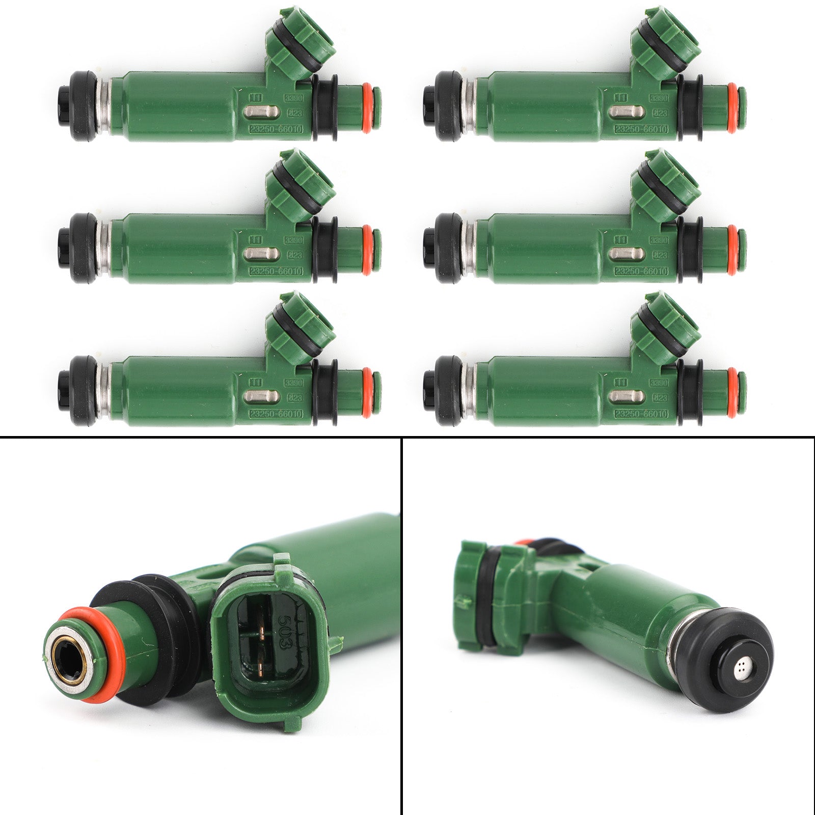 Supercarpart 6PCS 1993-2007 Land Cruiser Toyota 95-97 LX450 Lexus Fuel Injector 23250-66010 Generic - 0