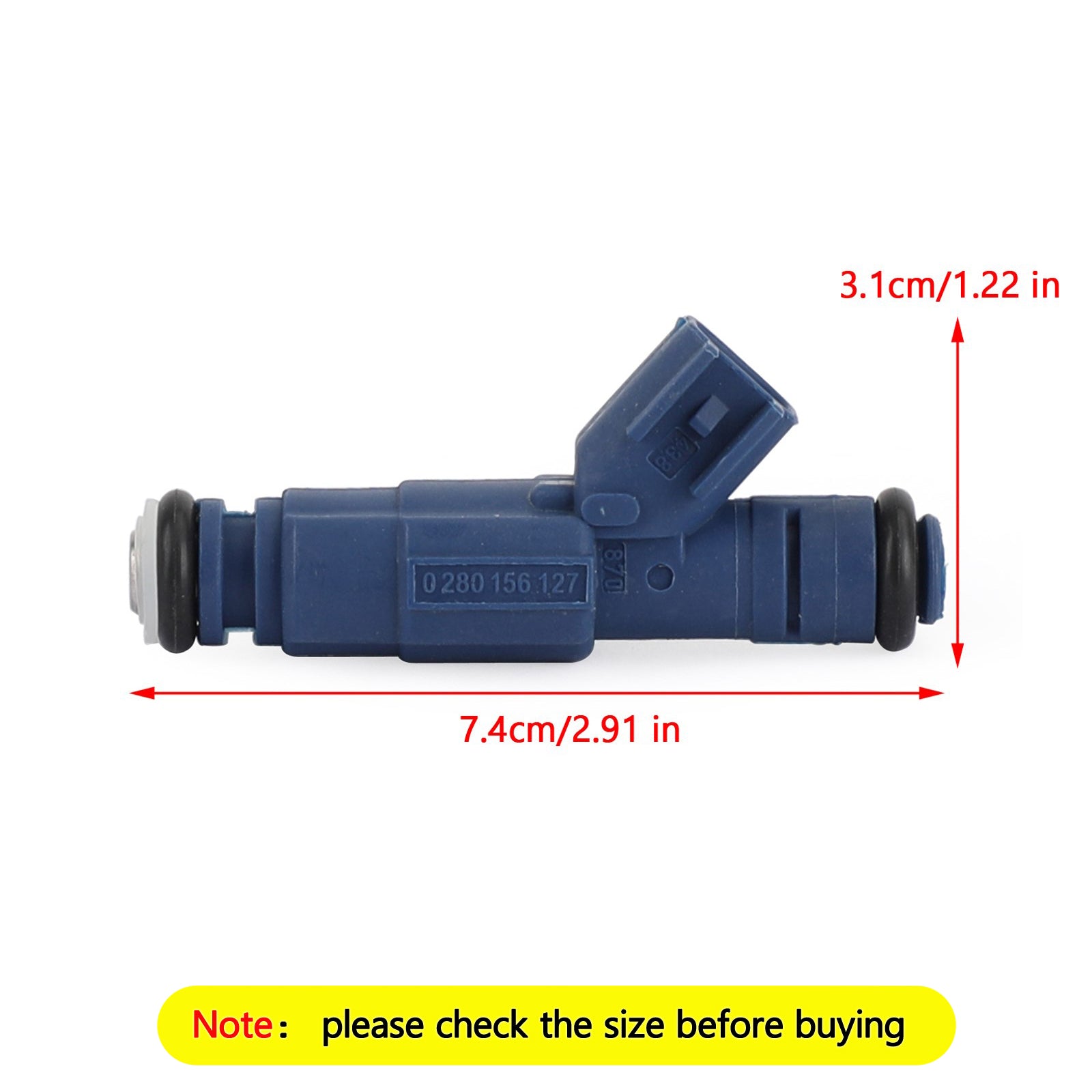 Supercarpart 8PCS 1996-2014 Ford Mustang 4.6l 5.0l V8 Fuel Injectors 0280156127 Generic