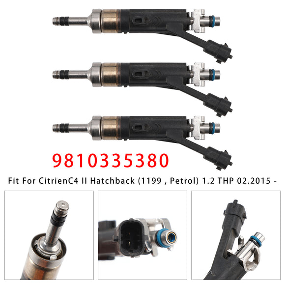 12.2016- Peugeot 5008 II 1199  Petrol 1.2 THP Fuel Injector 39175851 75114380 Generic