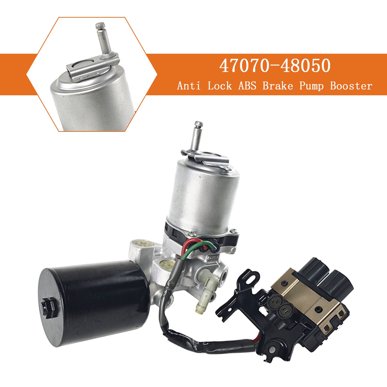 Toyota Highlander Lexus RX350 Anti Lock ABS Brake Pump Booster 47070-48050 Generic