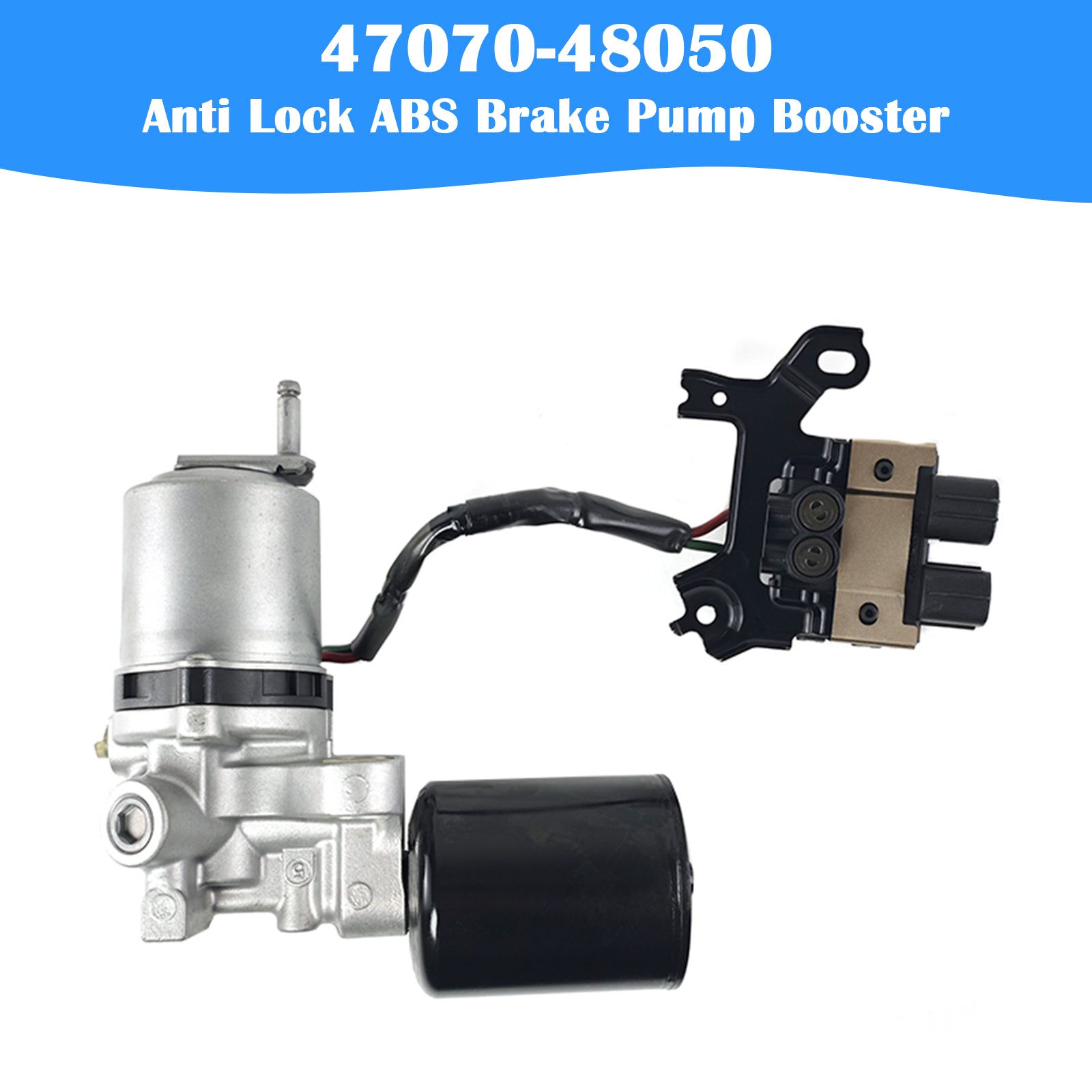 Toyota Highlander Lexus RX350 Anti Lock ABS Brake Pump Booster 47070-48050 Generic