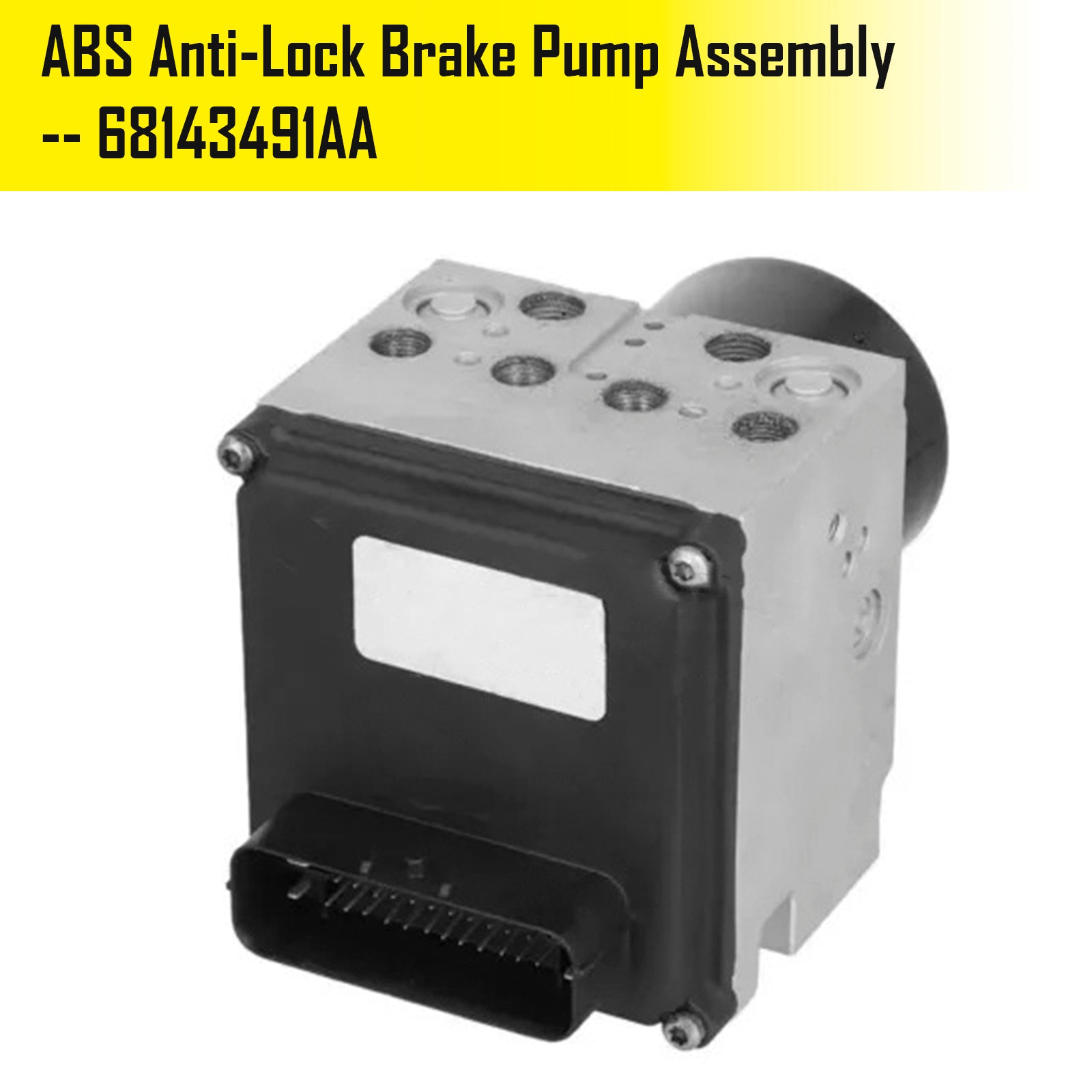2017-2018 Dodge Ram 2500 3500 ABS Anti-Lock Brake Pump Assembly 68143491AA Generic