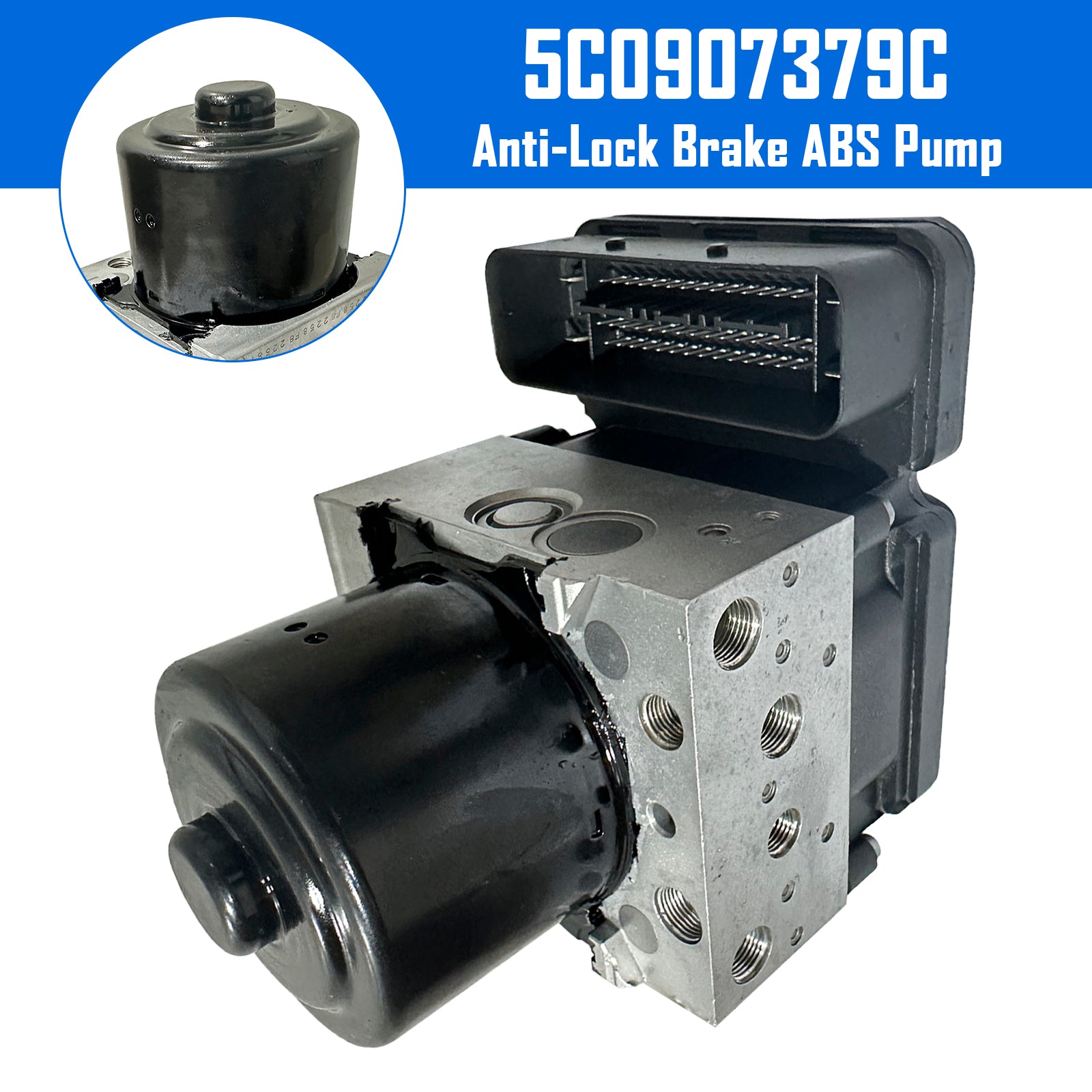 VW Beetle Convertible Anti-Lock Brake ABS Pump 5C7 5C8 5C0907379C Generic
