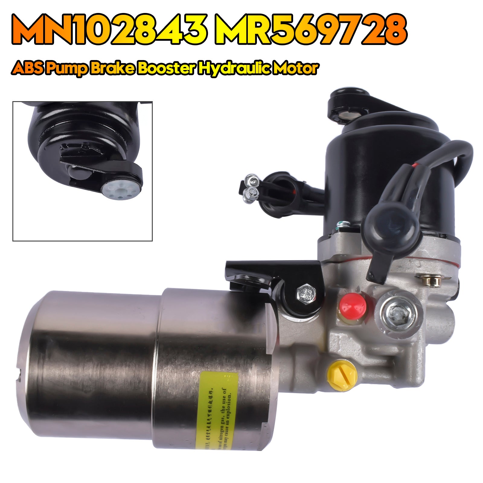 Mitsubishi Montero ABS Pump Brake Booster Hydraulic Motor MN102843 MR569728 Generic