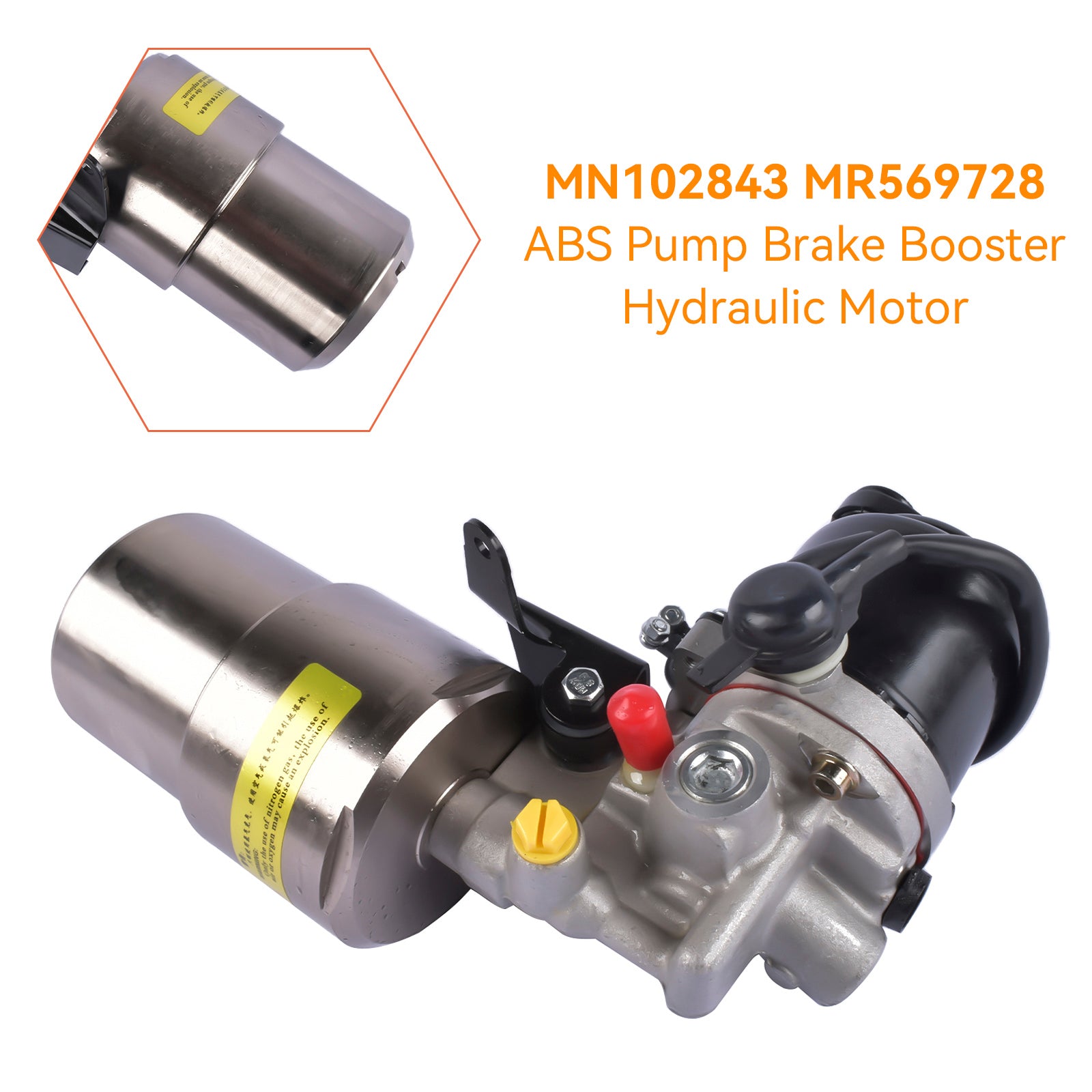 Mitsubishi Montero ABS Pump Brake Booster Hydraulic Motor MN102843 MR569728 Generic