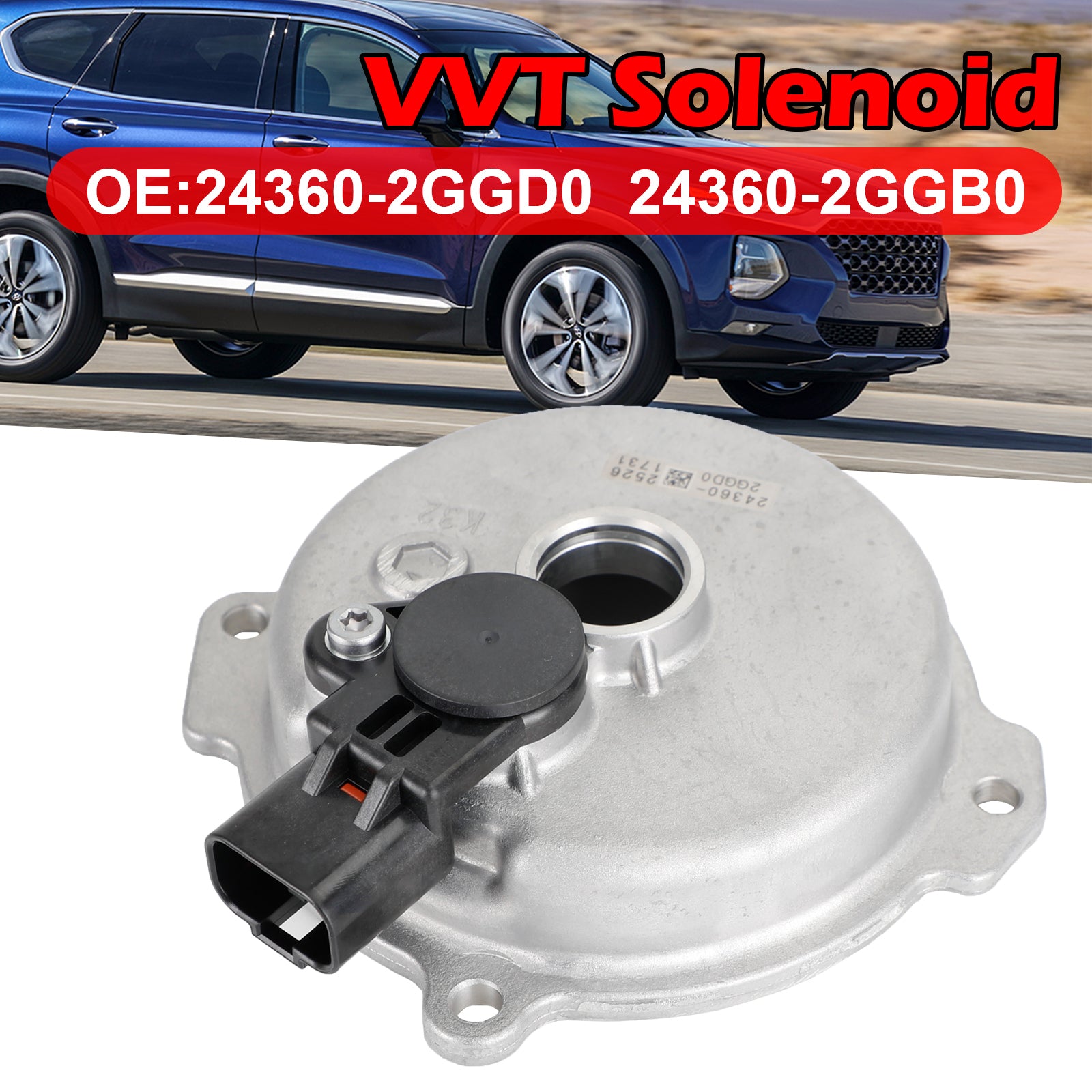 2015-2019 Hyundai Sonata 2.0L 2.4L Engine Variable Valve Timing VVT Solenoid 24360-2GGB0 24360-2GGD0 Generic - 0