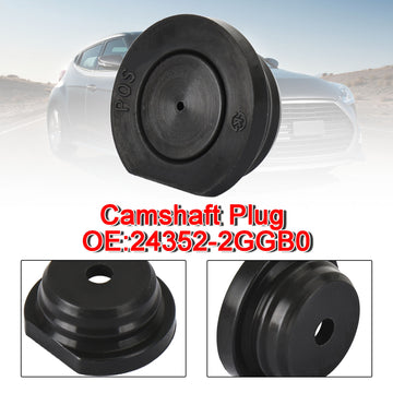 Hyundai New Camshaft Plug Fits 243522GGB0 24352 2GGA1 Generic - 0