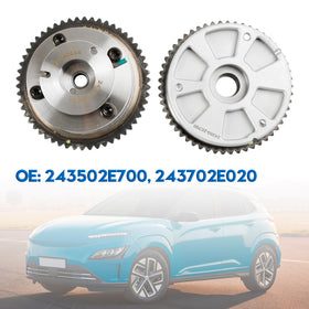 2020-2022 Hyundai Soul 2.0L Engine Exhaust & Intake CVVT Camshaft Gear Sprocket 243502E700 243702E020 Generic - 0