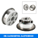 2021-2022 Hyundai Seltos 2.0L Engine Exhaust & Intake CVVT Camshaft Gear Sprocket 243502E700 243702E020 Generic-7