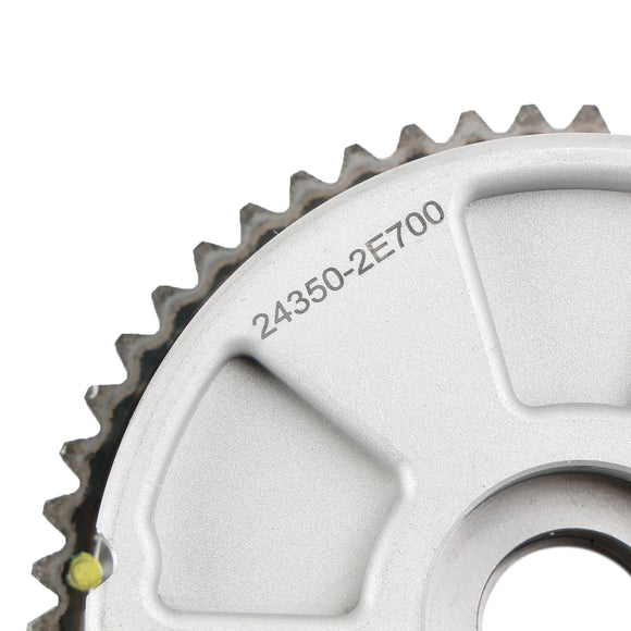 2021-2022 Hyundai Seltos 2.0L Engine Exhaust & Intake CVVT Camshaft Gear Sprocket 243502E700 243702E020 Generic