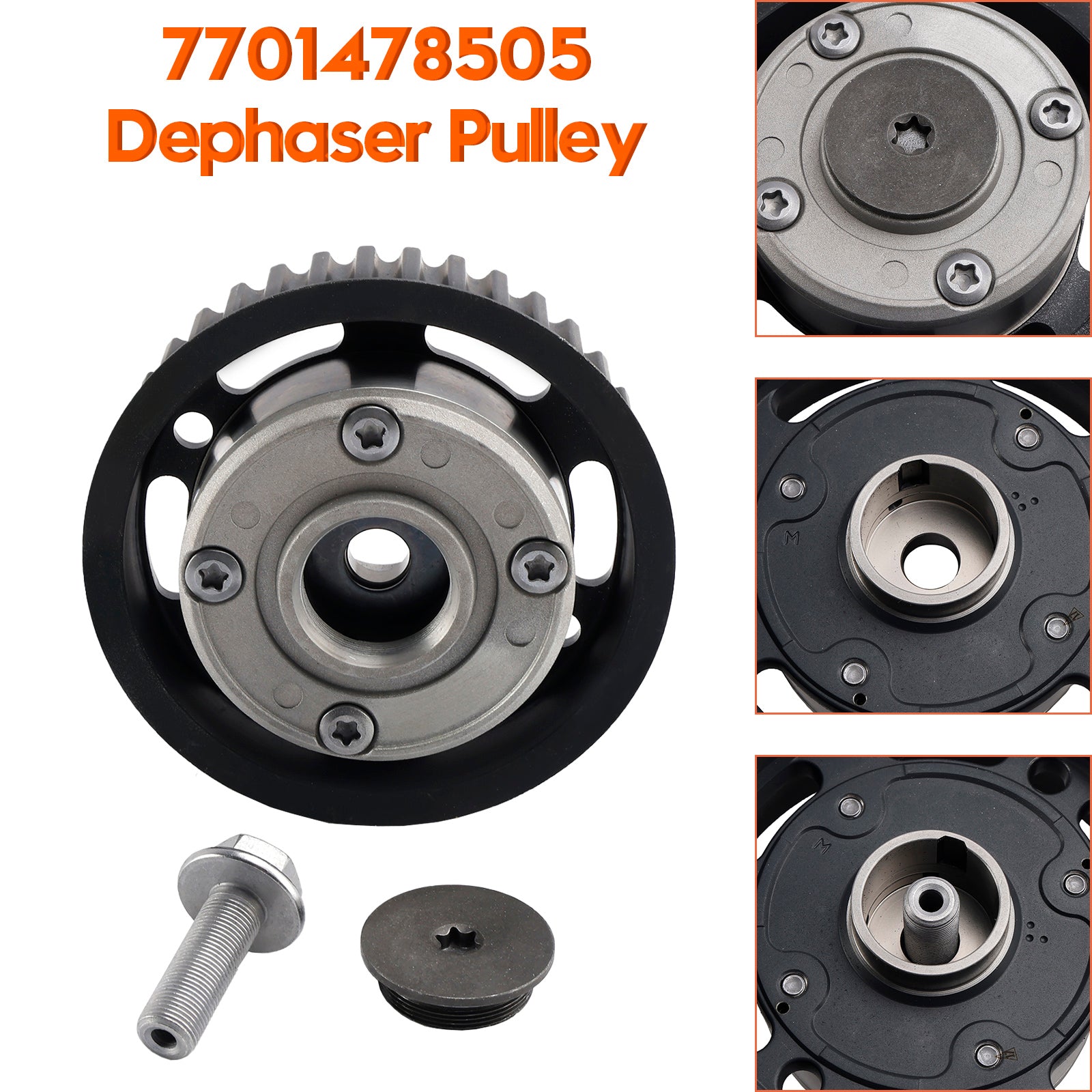 Renault Clio Kangoo Megane Laguna Scenic 1.6 Dephaser Pulley 7701478505 Generic