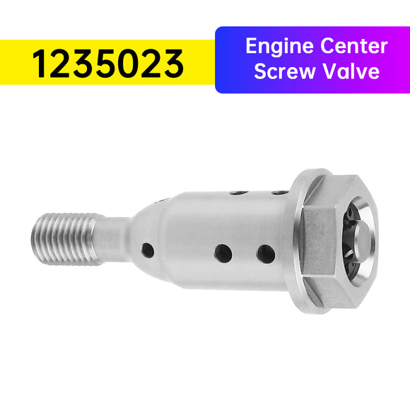 Opel Engine Center Screw Valve 1235023 Generic
