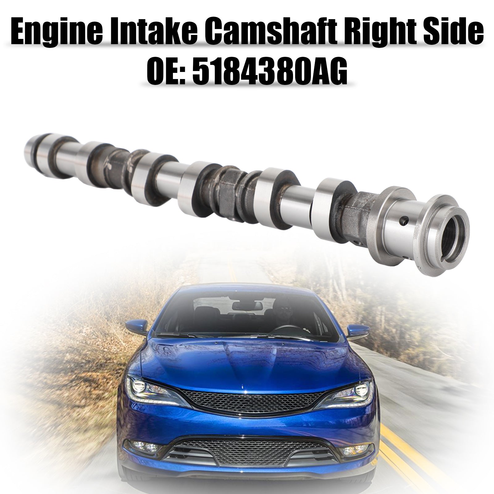 2011-2017 Chrysler Town & Country 3.6L Engine Intake Camshaft Right Side 5184380AG Generic