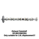 VW AUDI A4 2.0 TFSI Exhaust Camshaft Timing Gear Assembly 06H109022BJ Generic-2