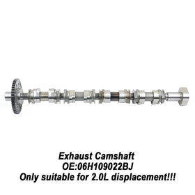 VW AUDI A4 2.0 TFSI Exhaust Camshaft Timing Gear Assembly 06H109022BJ Generic - 0