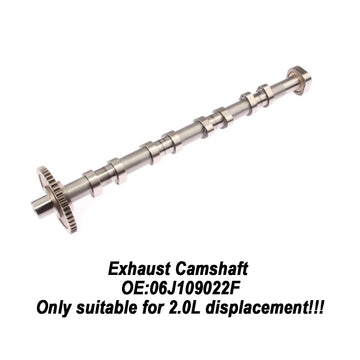 VW AUDI A4 2.0 TFSI Exhaust Camshaft Timing Gear Assembly 06J109022F Generic - 0